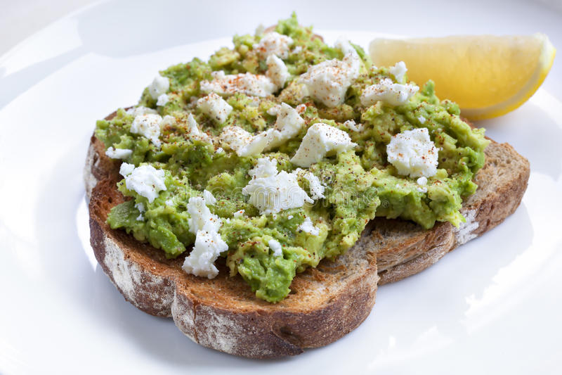 Pan Tostado con Aguacate